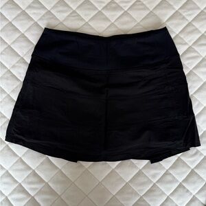 Black Mini Tennis Skirt
